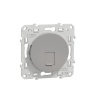 Prise RJ45 ODACE Schneider Electric grade 3 multimédia STP aluminium S530476