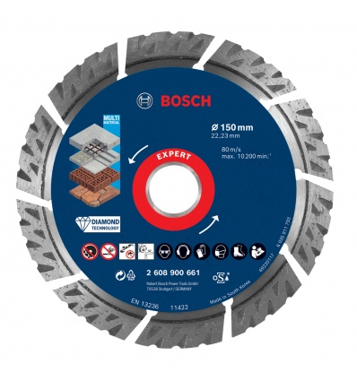 Disques à tronçonner diamantés Bosch Expert MultiMaterial