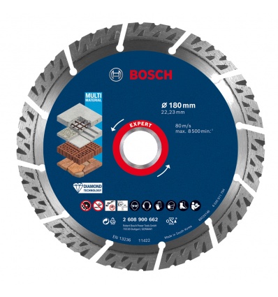 Disques à tronçonner diamantés Bosch Expert MultiMaterial