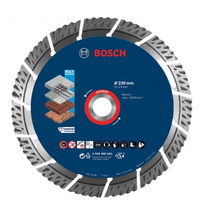 Disques à tronçonner diamantés Bosch Expert MultiMaterial