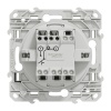 Boutonpoussoir ODACE Schneider Electric lumineux LED bleu 10 A à vis S520276