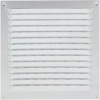 Grille estampée 436 Renson 200 x 100 mm anodisé argent