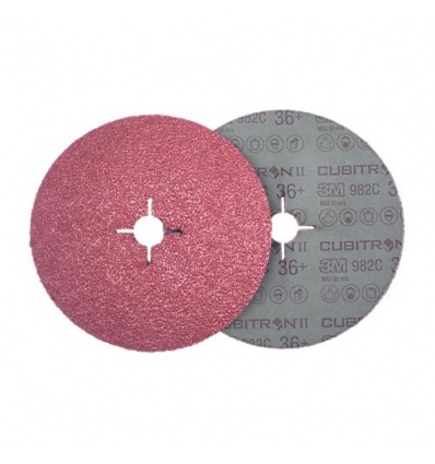 Disque abrasif support fibre 3M Cubitron II 982C P27624