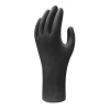 Gants nitrile noir non poudré Showa 7550