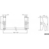 Serrure antipanique type 8901 1 point latéral blanc 9016 - JPM