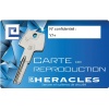 Cylindre européen Heracles Y7 double entrée MG4 40 x 45 mm Y137831MG4