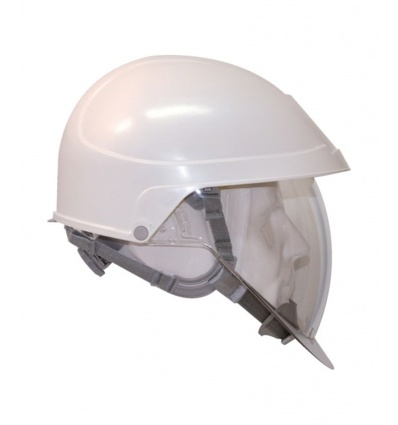 Casque électricien blanc Auboueix Idra 2 avec écran