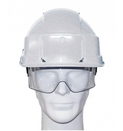 CASQUE DE CHANTIER PORTEBADGE IRIS 2 BLANC