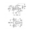 Mitigeur baindouche Grohe EUROSTYLE COSMOPOLITAN