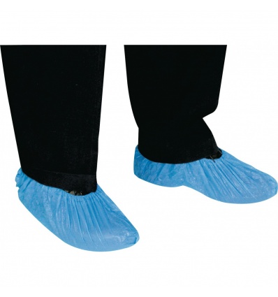 SUR CHAUSSURE PE BLEU Sachet 100 PCES