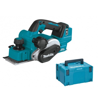 Rabot sansfil Makita DKP181ZJ 18 V sans batterie ni chargeur coffret MAKPAC 3