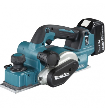 Rabot Makita DKP181RTJ 18 V 2 batteries 5 Ah MAKPAC