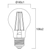 Lampe TOLEDO Retro Sylvania Satiné 827 2700 K 0029335