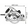 Scie circulaire GKS 65 GCE Professional 1800 W coffret LBOXX