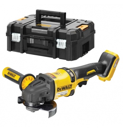 Meuleuse dangle sansfil XR Flexvolt BL 125 mm Dewalt DCG418NT 54 V sans batterie ni chargeur coffret TStak II