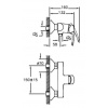 MITIGEUR NF DOUCHE CARTOUCHE 12 C2 ECO