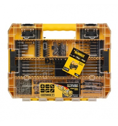 Coffret de 135 accessoires Dewalt en coffret THOUGHCASE DT70763