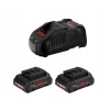 Pack de 2 batteries Bosch Procore 18 V 4 Ah chargeur GAL 1880 CV