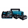 Pack énergie Makita Max XGT LithiumIon 2 batteries 4 Ah chargeur 40 V coffret MAKPAC