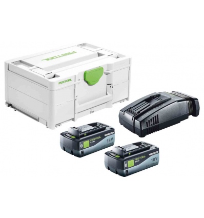 Set énergie 18V Festool SYS 2 x 80 SCA 16 coffret SYSTAINER 3 577327