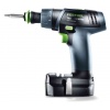 Perceusevisseuse sansfil Festool TXS 26Set 108 V 2 batteries 26 Ah chargeur coffret