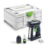 Perceusevisseuse sansfil Festool C 18Basic 18 V sans batterie ni chargeur coffret Systainer Sys3 M