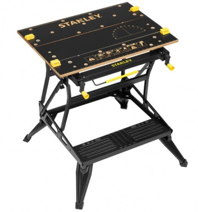 Établiétau pliable 2 en 1 Stanley serrage vertical