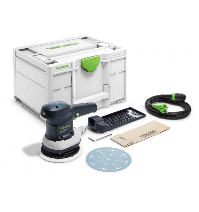 Ponceuse excentrique Festool ETS 150 mm EQPlus 310 W coffret Systainer Sys3 M 237