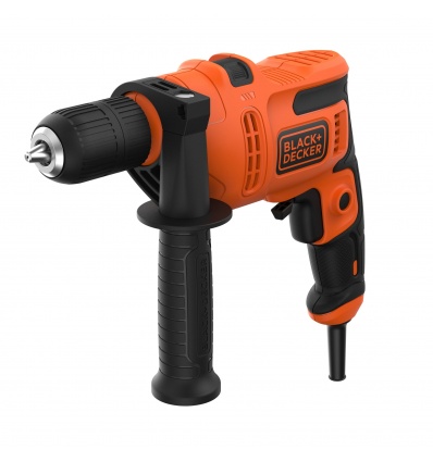 Perceuse à percussion Black et Decker BEH200QS 500 W