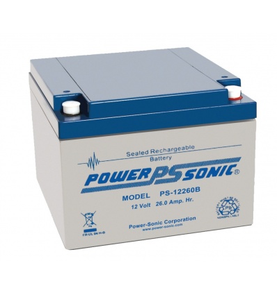 Batterie 12 V DC flamme retardante Power Sonic