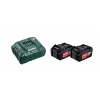 Meuleuse droite sansfil Metabo GA 18 LTX 18 V 2 batteries 4 Ah chargeur coffret METABOX