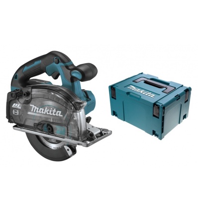 Scie circulaire à métaux sansfil Makita DCS553ZJ 18 V sans batterie ni chargeur coffret Makpac 3