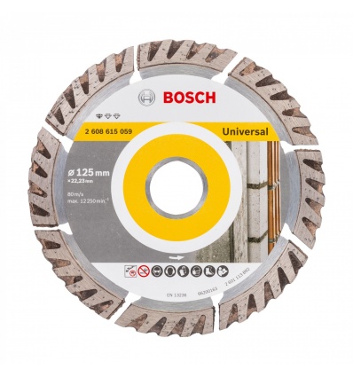 Disque à tronçonner Bosch diamanté Standard Universel