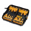 Coffret de 12 fraises de défonceuse Dewalt DT90016