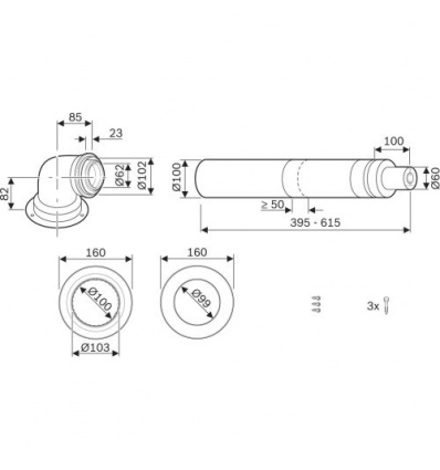 TERM HZ 60100 CONDENS NEW ACLMEG