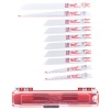 Pack 10 lames pour scie sabre SAWZALL Milwaukee