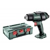 Pistolet à air chaud sansfil Metabo HG 18 LTX 500 18 V sans batterie ni chargeur coffret metaBOX