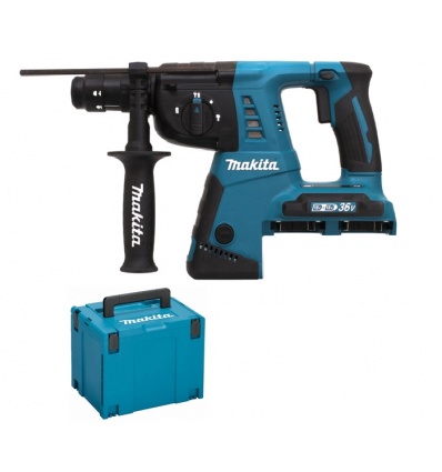 Perforateur SDSPlus sansfil Makita DHR264ZJ 36 V sans batterie ni chargeur MAKPAC 4