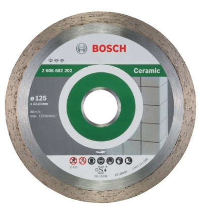 Disque à tronçonner diamanté Bosch Standard for Ceramic