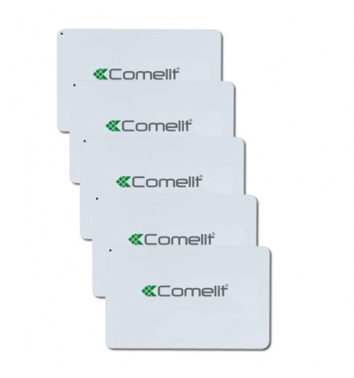 Lot de 5 cartes de configuration pour centrale ACMR Comelit