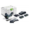 Scie 18V Festool pour matériaux isolants ISC 240 HPC 40 EBIPlus 2 batteries 4 Ah chargeur coffret SYSTAINER 576569