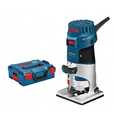 Affleureuse Bosch GKF 600 Professional 600 W coffret LBOXX 136 060160A102