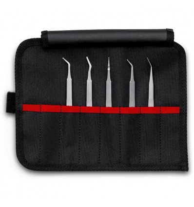 Set de 5 pinces brucelle de précision Knipex SMD