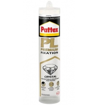 Colle fixation Pattex PL Premuim crystal