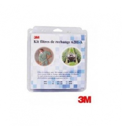 Kit filtres 3M A 2 P 3 K 6201 A K 0201