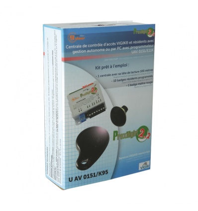 Pack centrale VIGIK monoporte Golmar Bitron PROXILIGHT 22