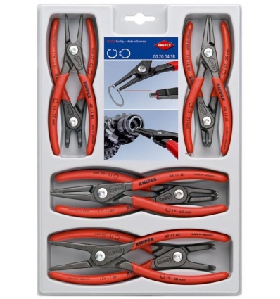 Jeu de 8 pinces de précision Knipex pour circlips