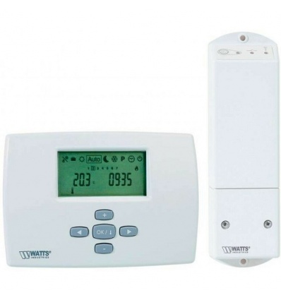 Thermostat digital programmable radio MILUX RF récepteur Watts 22P06585