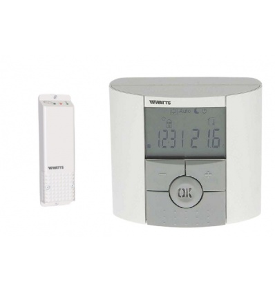 Thermostat digital programmable radio BTDP02 RF récepteur Watts 22P06846