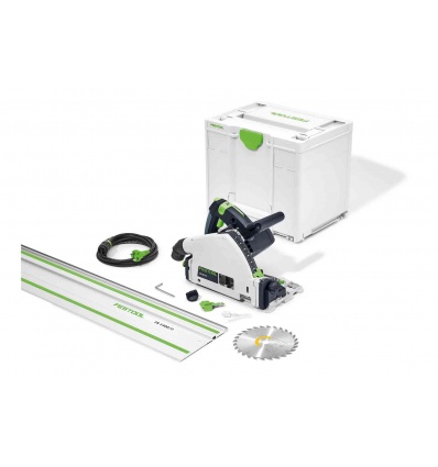 Kit scie plongeante Festool TS55 F QPlusFS 1050 W rail de guidage SYSTAINER SYS3